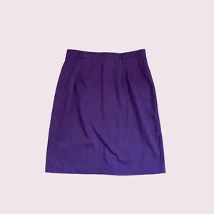 Vintage 80s purple mini skirt
